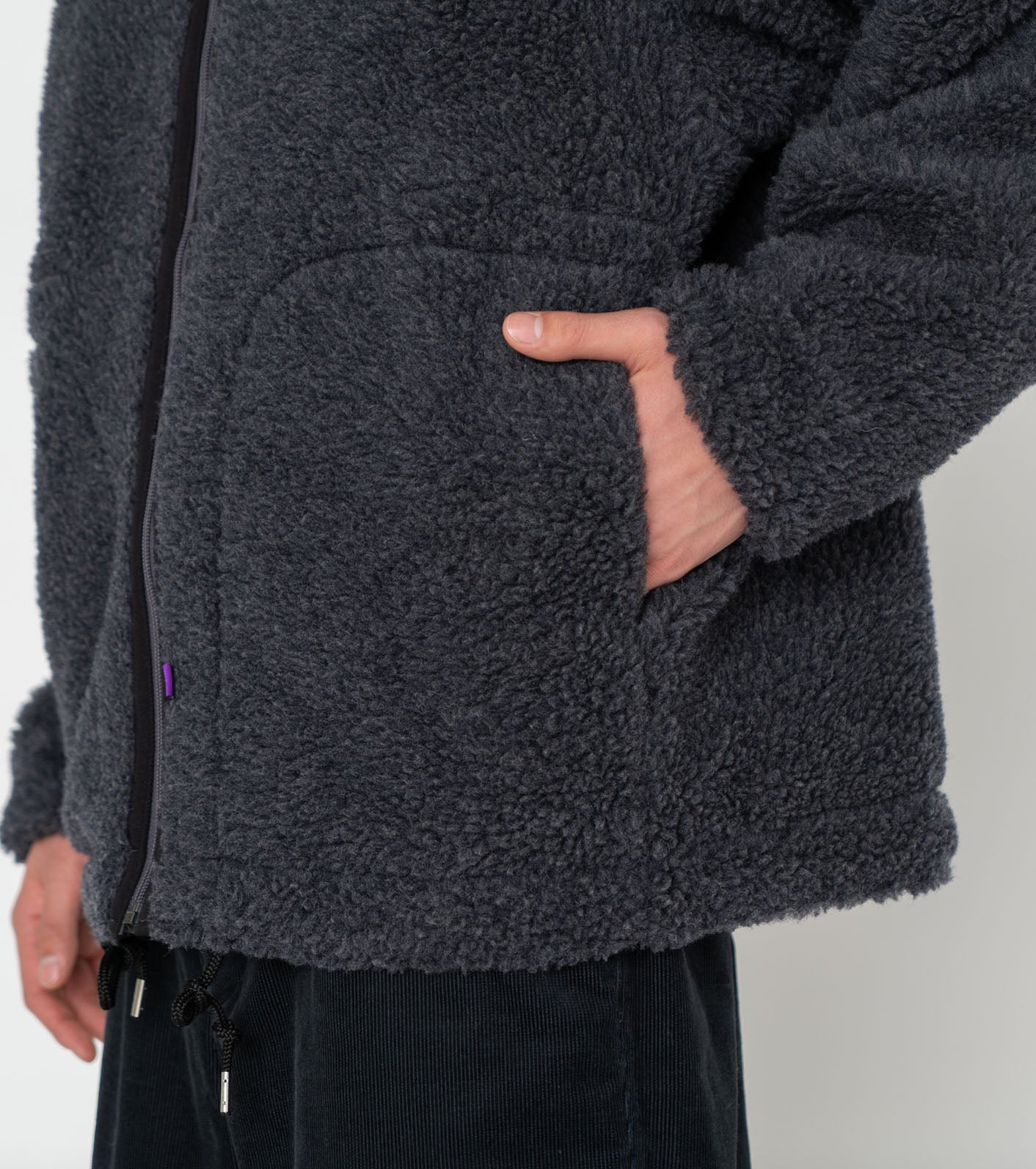 THE NORTH FACE PURPLE LABEL Wool Boa Field Reversible Jacket