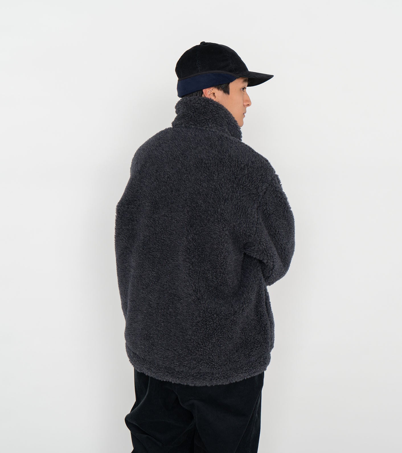 THE NORTH FACE PURPLE LABEL Wool Boa Field Reversible Jacket