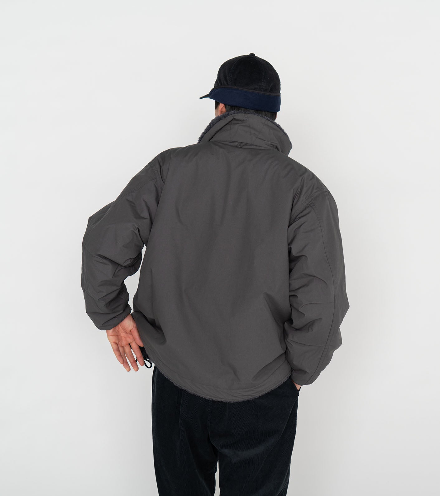 THE NORTH FACE PURPLE LABEL Wool Boa Field Reversible Jacket
