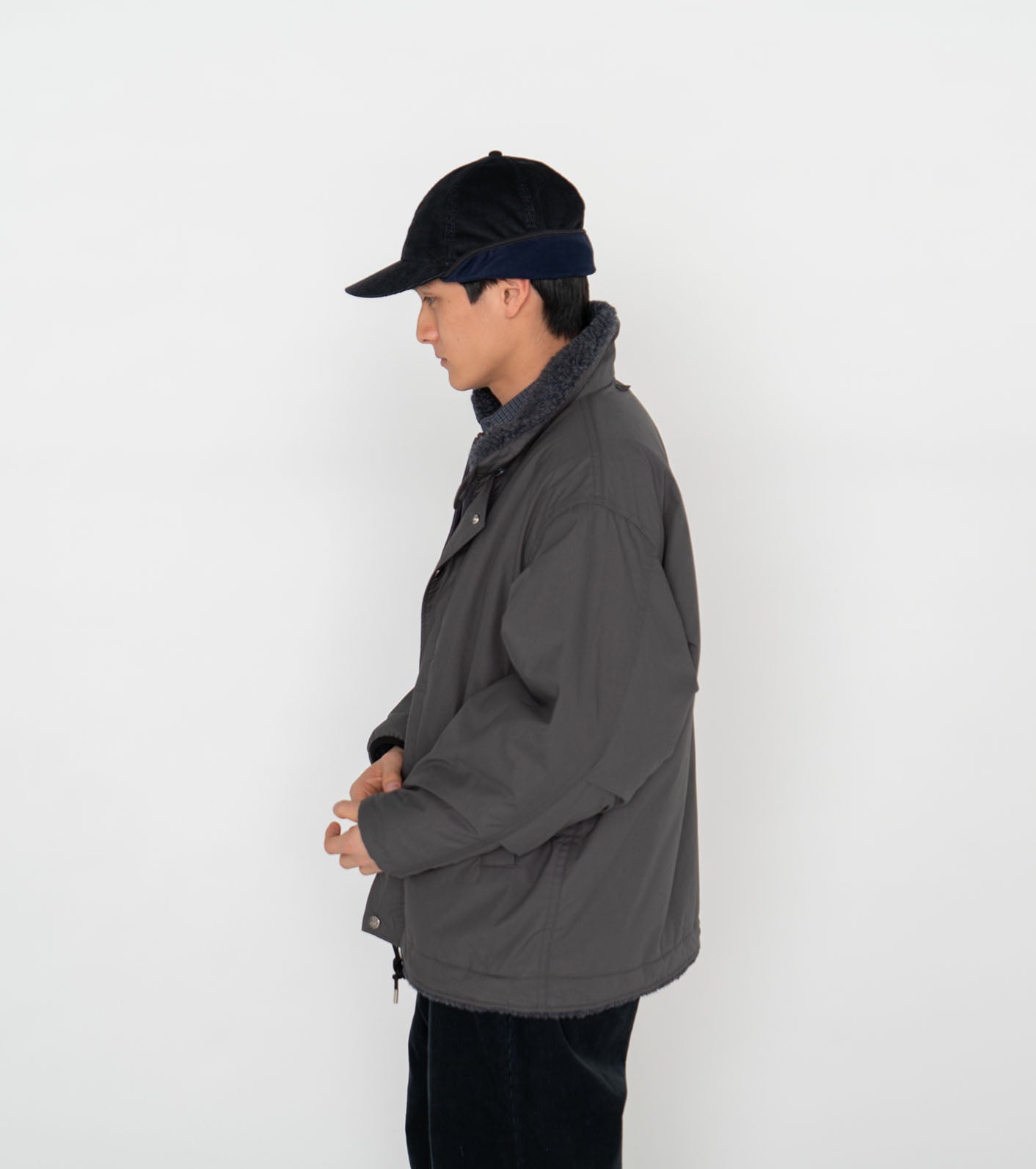 THE NORTH FACE PURPLE LABEL Wool Boa Field Reversible Jacket