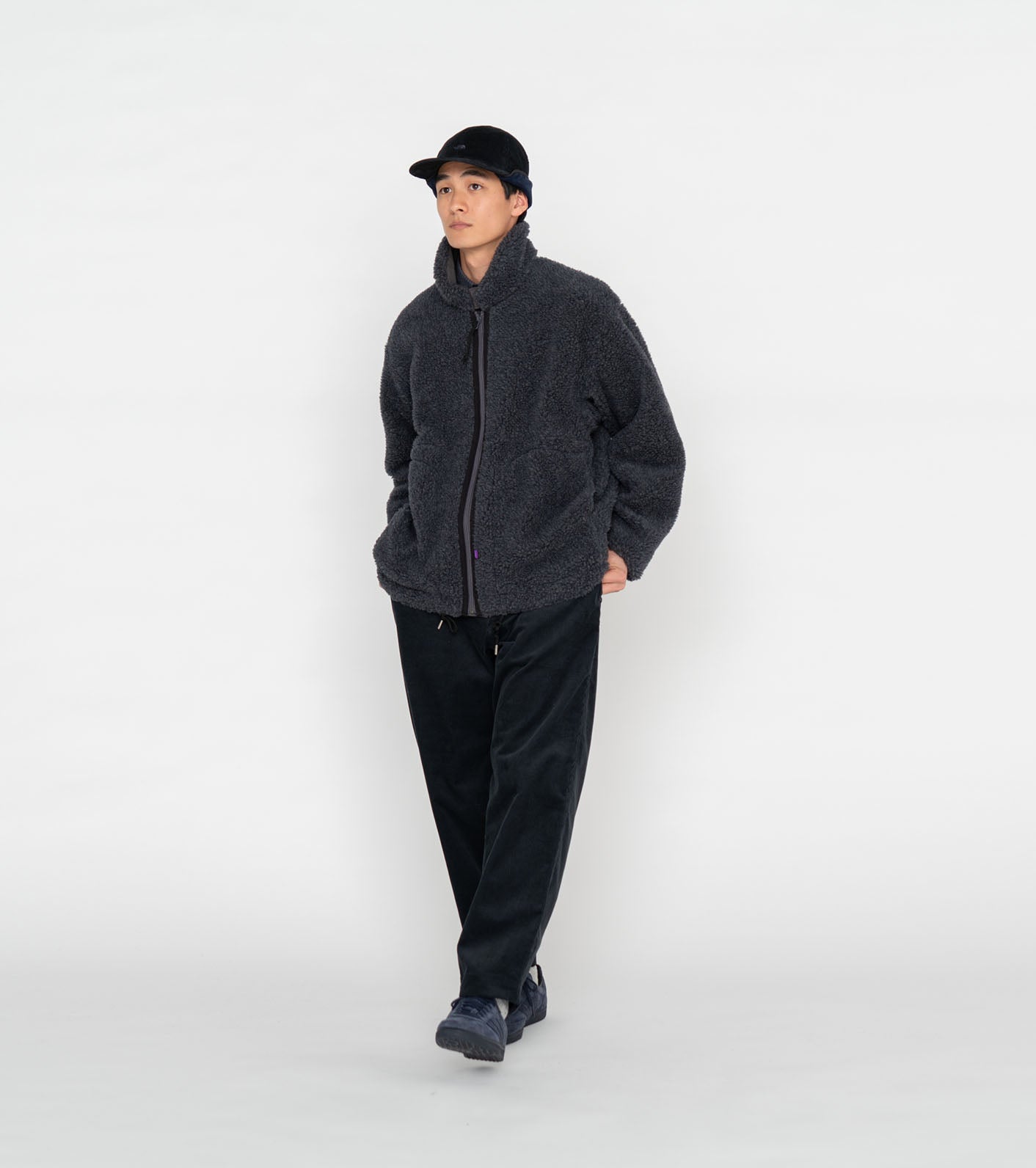 THE NORTH FACE PURPLE LABEL Wool Boa Field Reversible Jacket