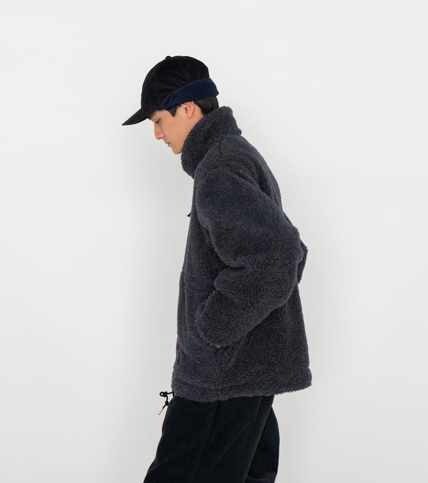 THE NORTH FACE PURPLE LABEL Wool Boa Field Reversible Jacket