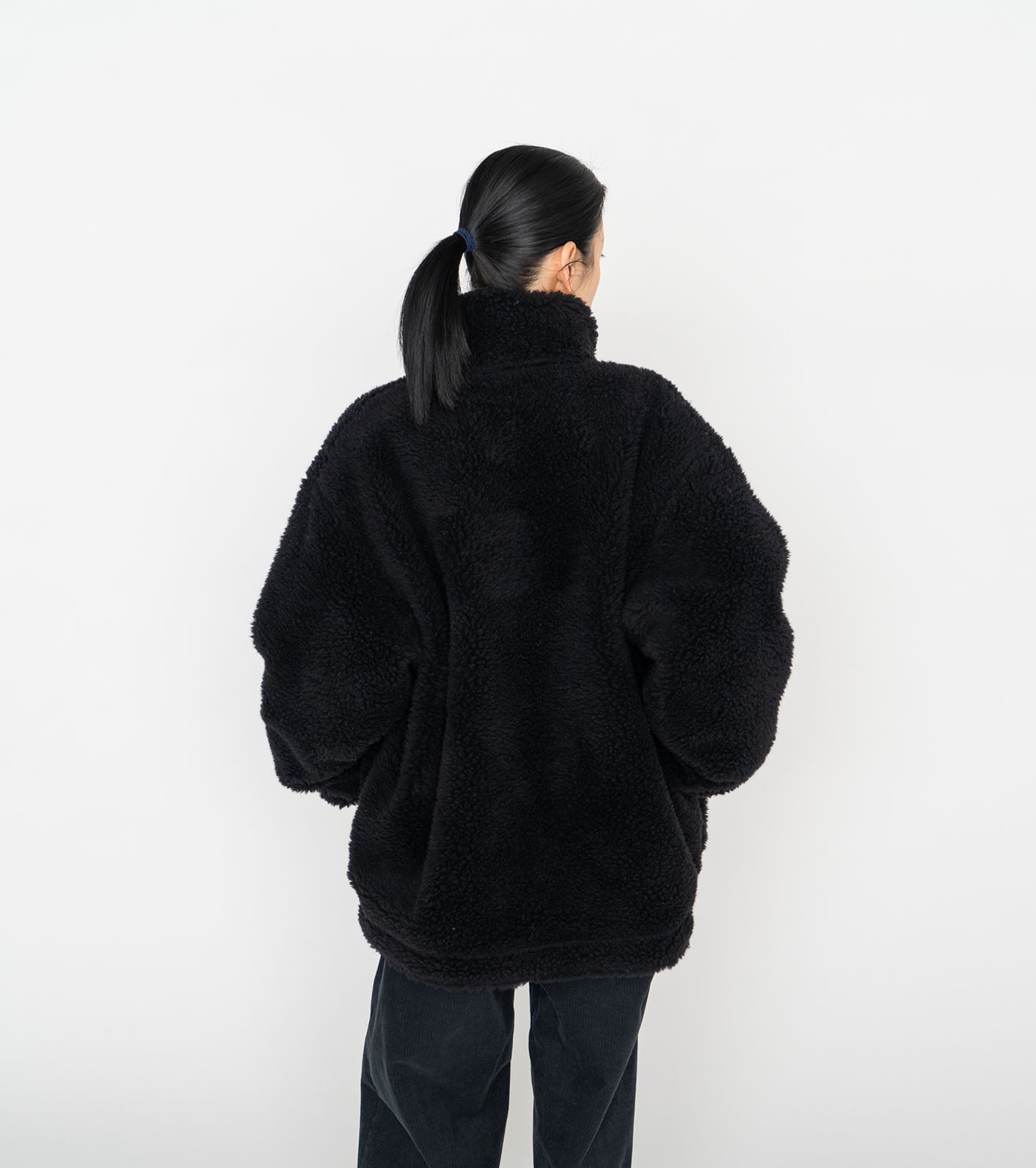 THE NORTH FACE PURPLE LABEL Wool Boa Field Reversible Jacket