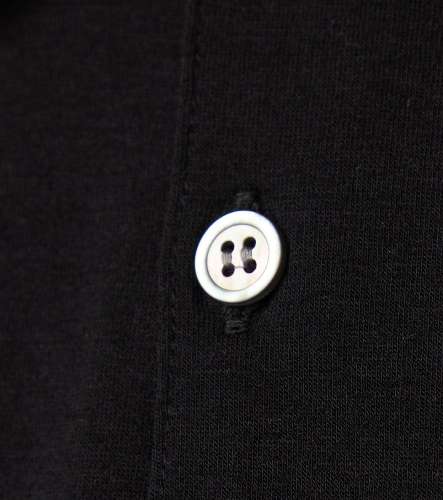 nanamica Wool Jersey L/S Polo