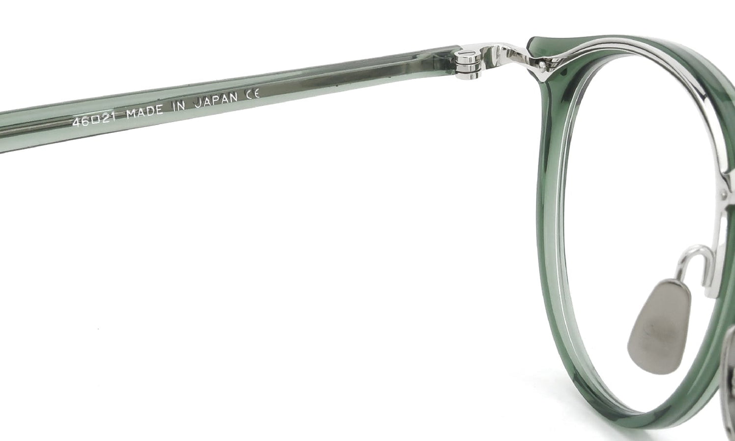 YELLOWS PLUS BETTY EYEWEAR Godey Green/Silver