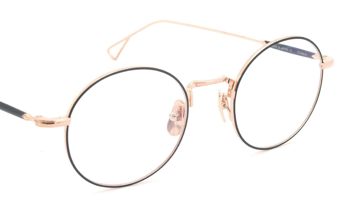 YELLOWS PLUS BILL EYEWEAR Rose Gold/Navy