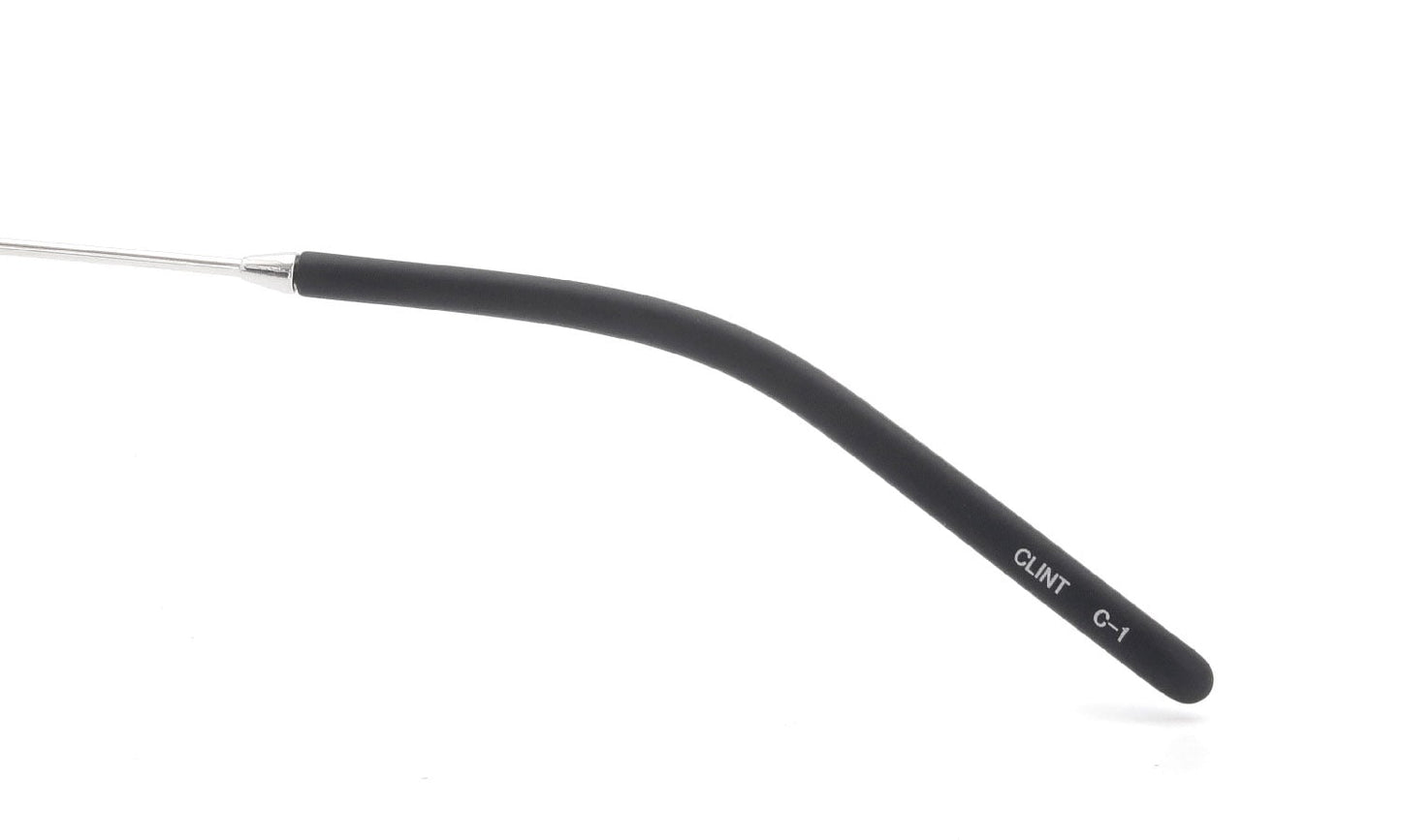 YELLOWS PLUS CLINT EYEWEAR Matt Black/Silver