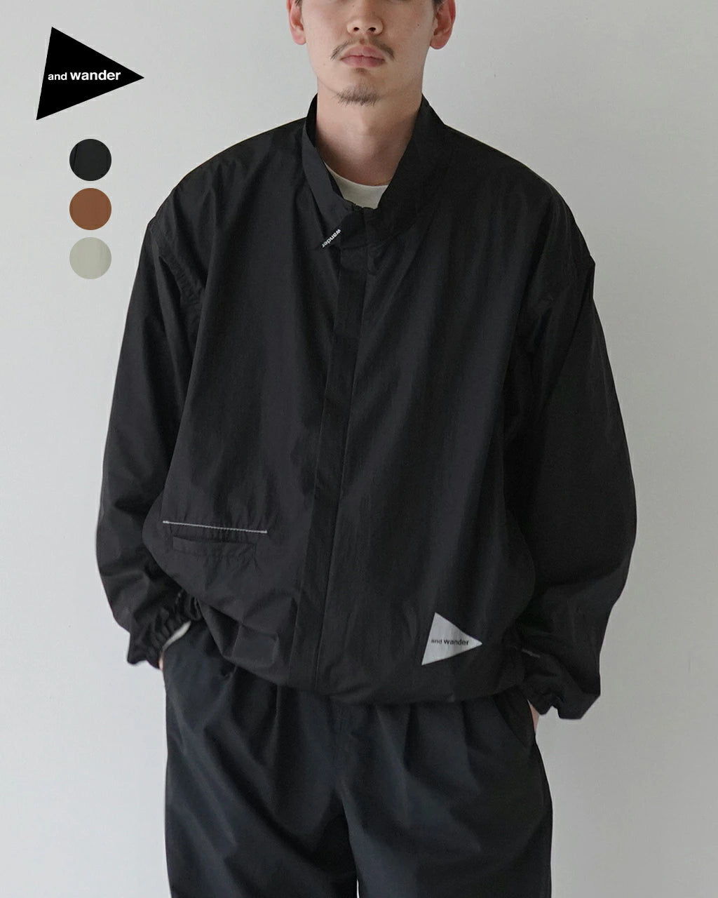 and wander oversized rip jacket