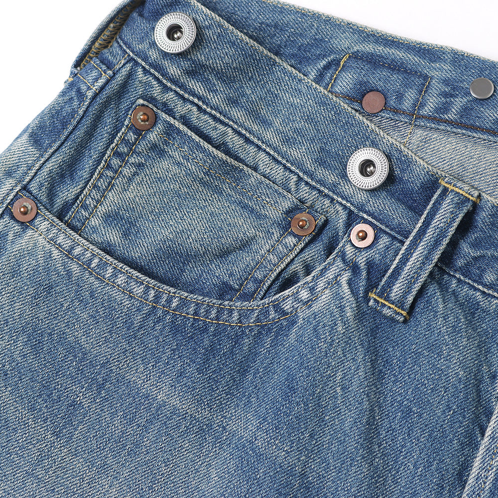 A.PRESSE NO.2 Washed Denim Pants