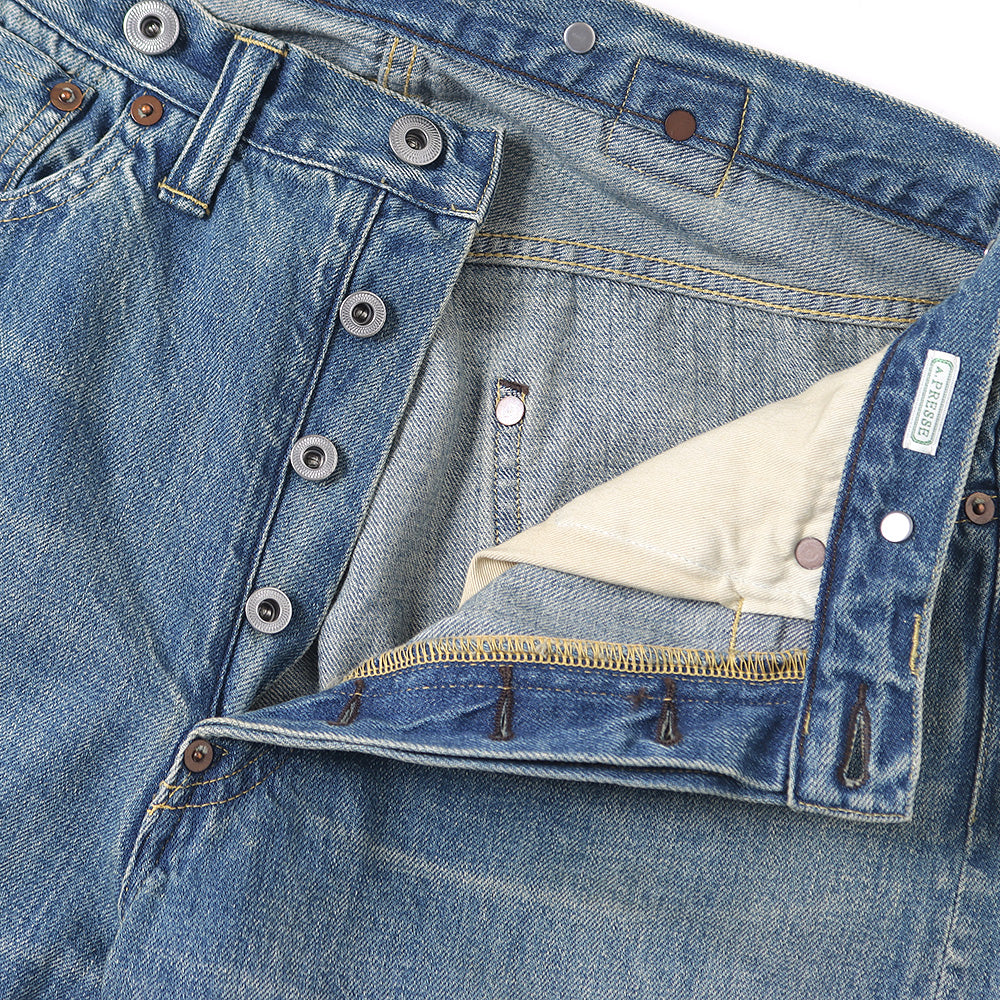 A.PRESSE NO.2 Washed Denim Pants