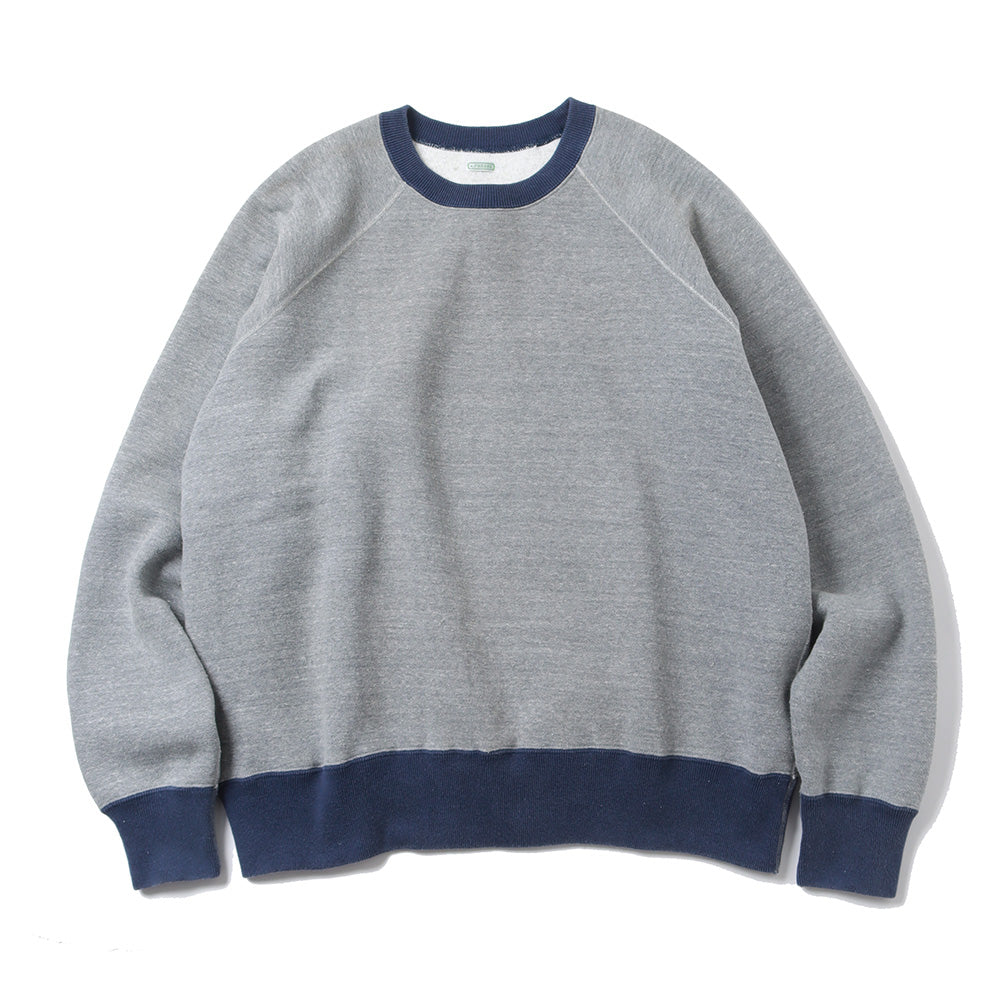 A.PRESSE Vintage Sweatshirt GRAY unexpected store