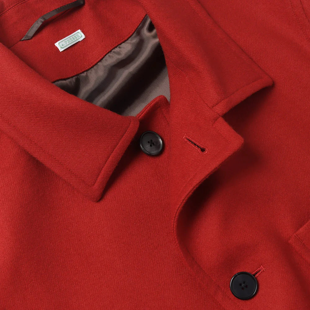 A.PRESSE Cashmere Light Flannel Jacket