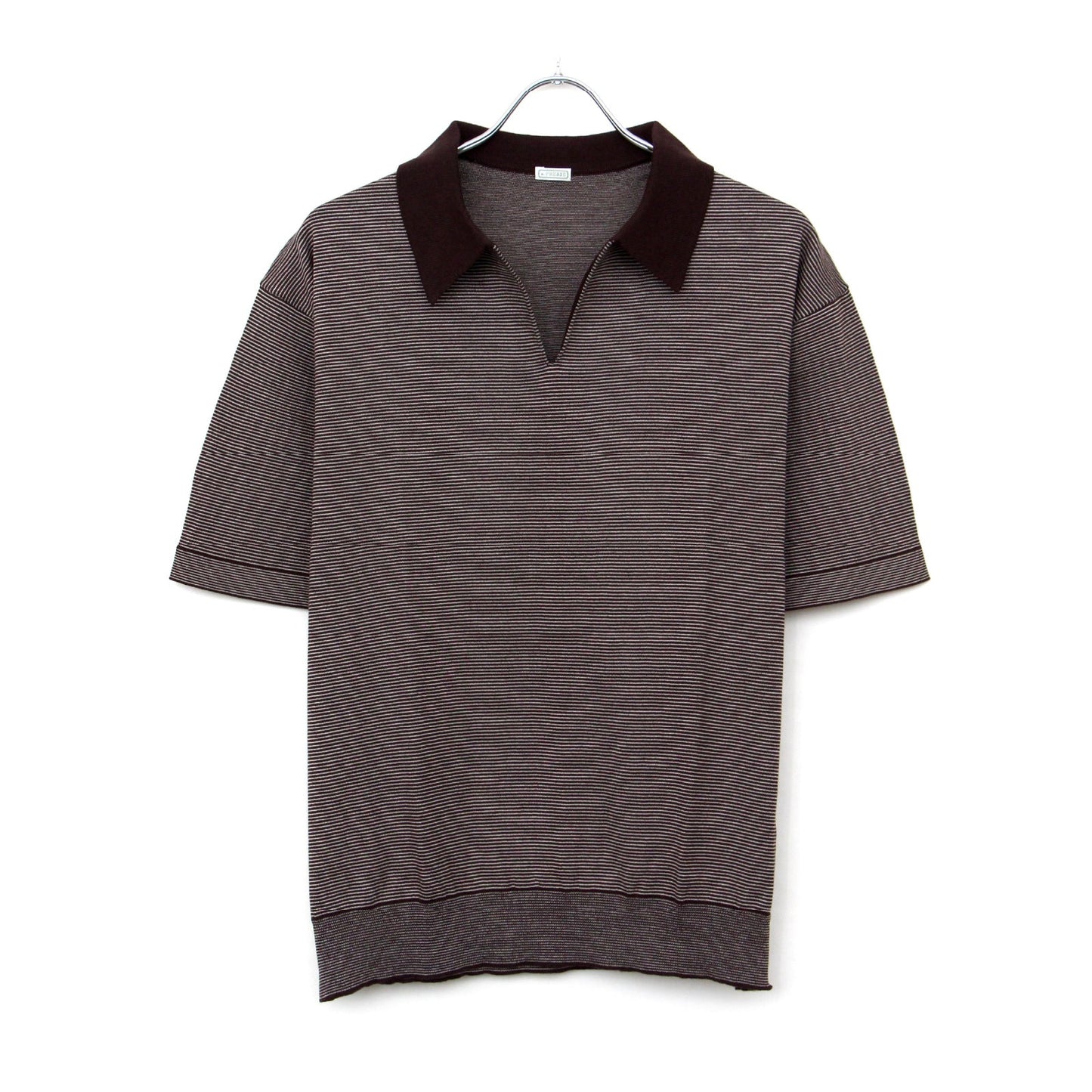 A.PRESSE High Gauge S/S Striped Skipper