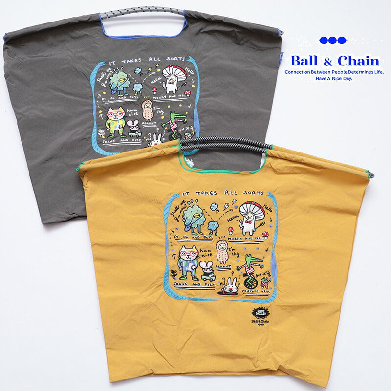 Ball & Chain Tote Bag BOBBY DAZZLER B.IT TAKES (L)