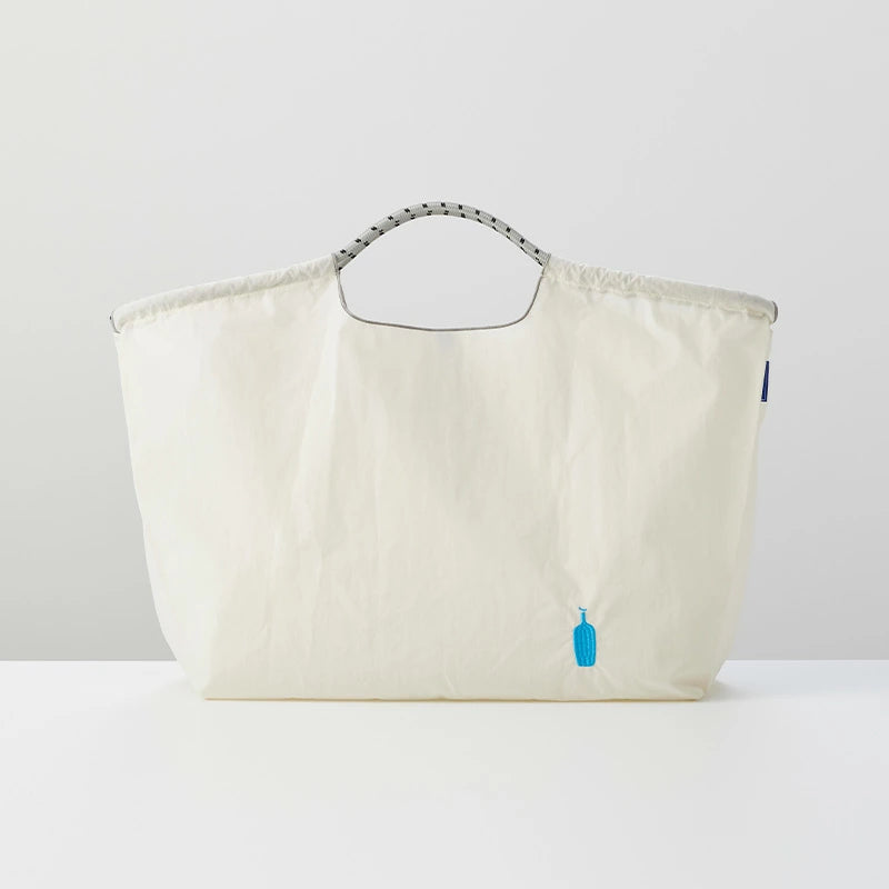Ball & Chain Eco Bag L BLUE BOTTLE COFFEE Embroidery Design