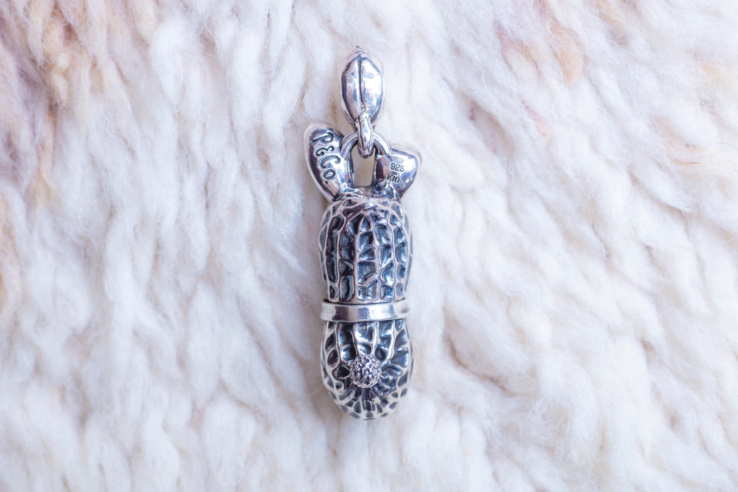 Peanuts&Co MEDIUM BUNNY PEANUTS silver x k10PG