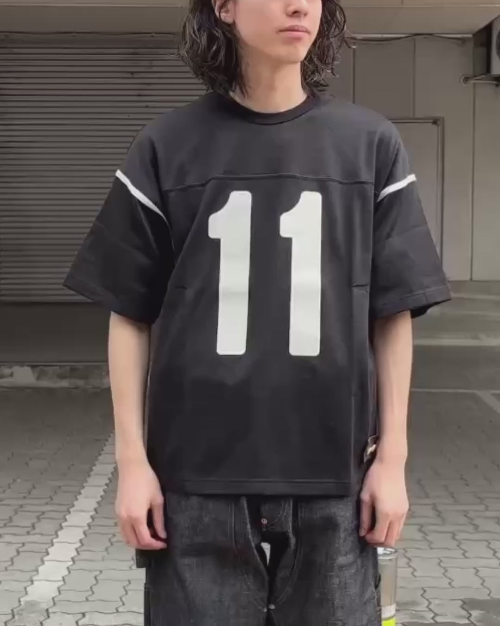 refomed “11” FOOTBALL TEE