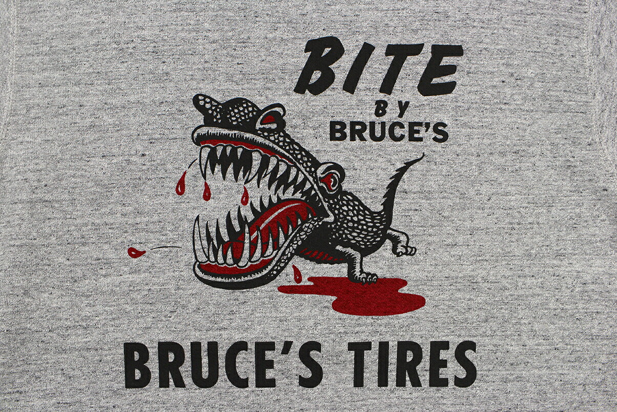 FREEWHEELERS & CO. "BRUCE'S TIRES" CREW NECKED SWEAT SHIRT