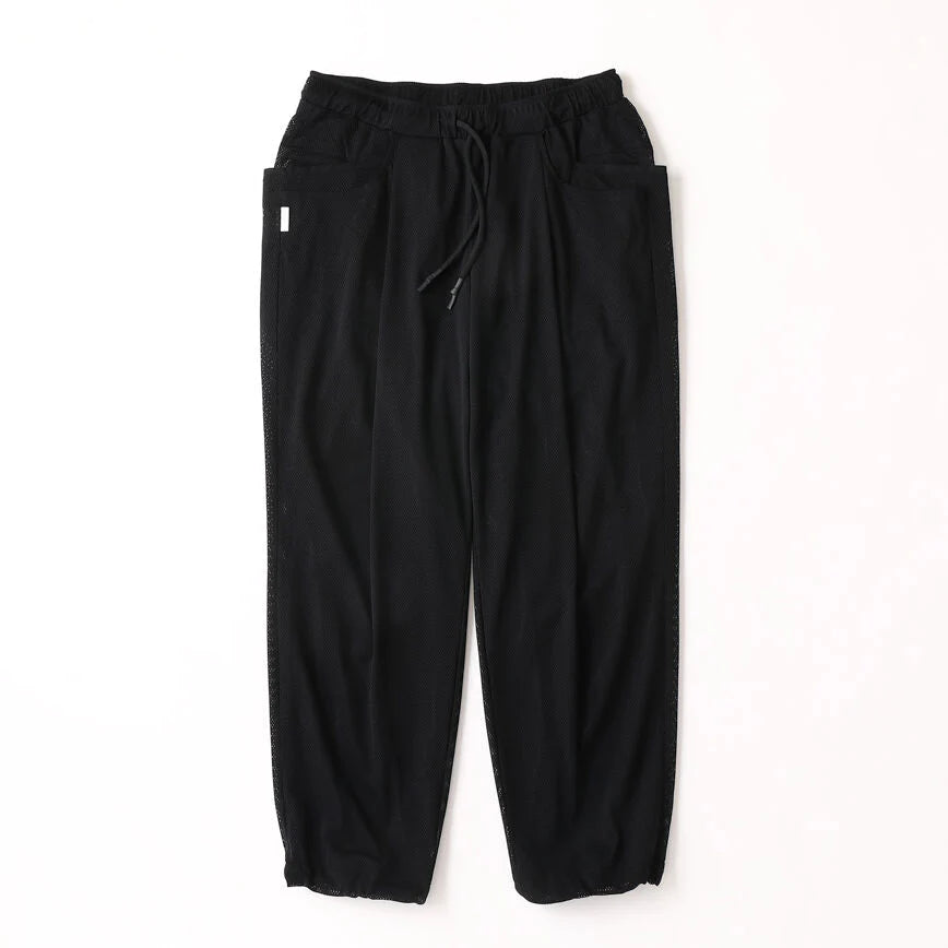 S.F.C WIDE TAPERED EASY PANTS (MESH)