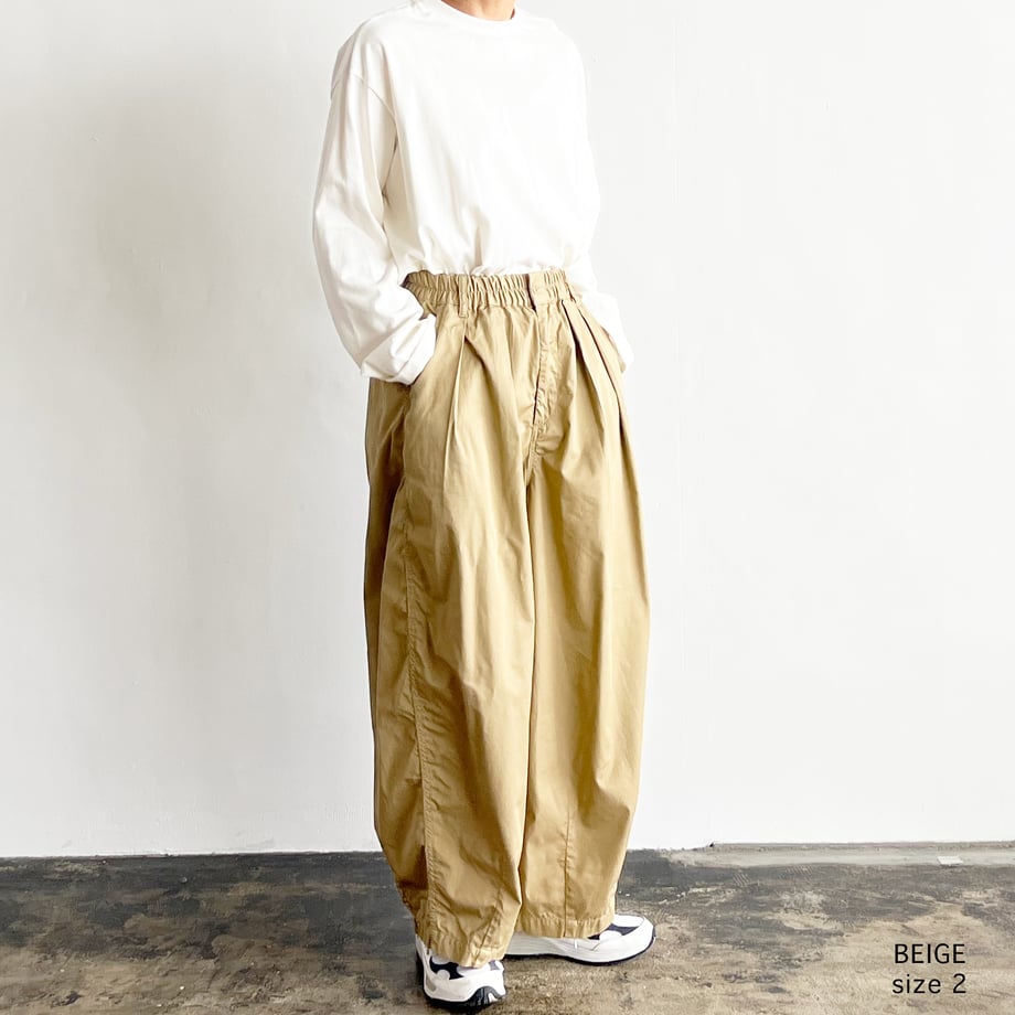 HARVESTY CIRCUS PANTS BURBERRY CLOTH