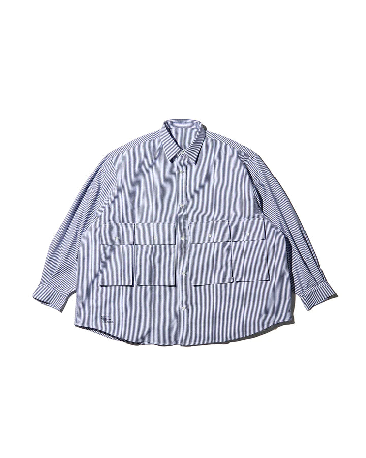 FreshService DRY OXFORD FLAP POCKET L/S SHIRT
