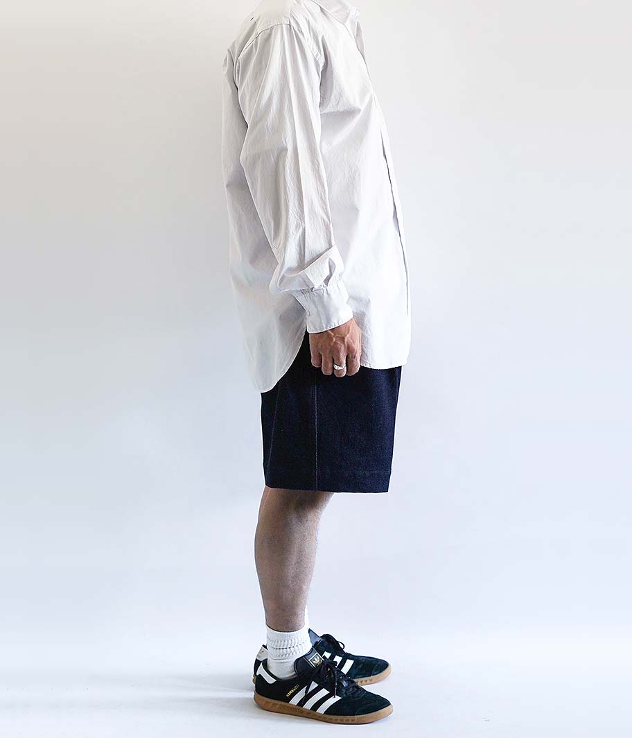 HERILL HL DENIM TUCK SHORTS