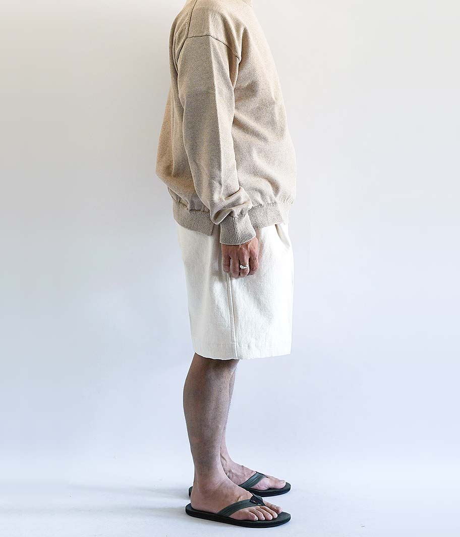 HERILL HL DENIM TUCK SHORTS