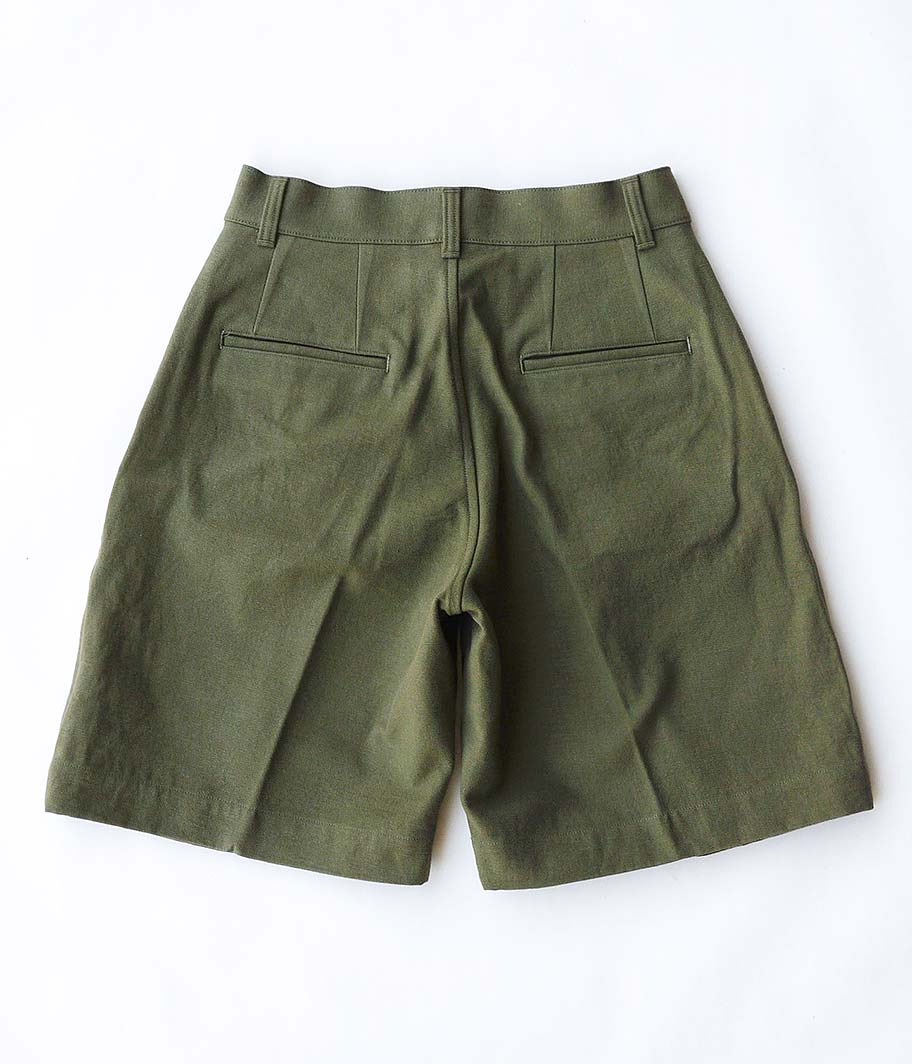 HERILL HL DENIM TUCK SHORTS