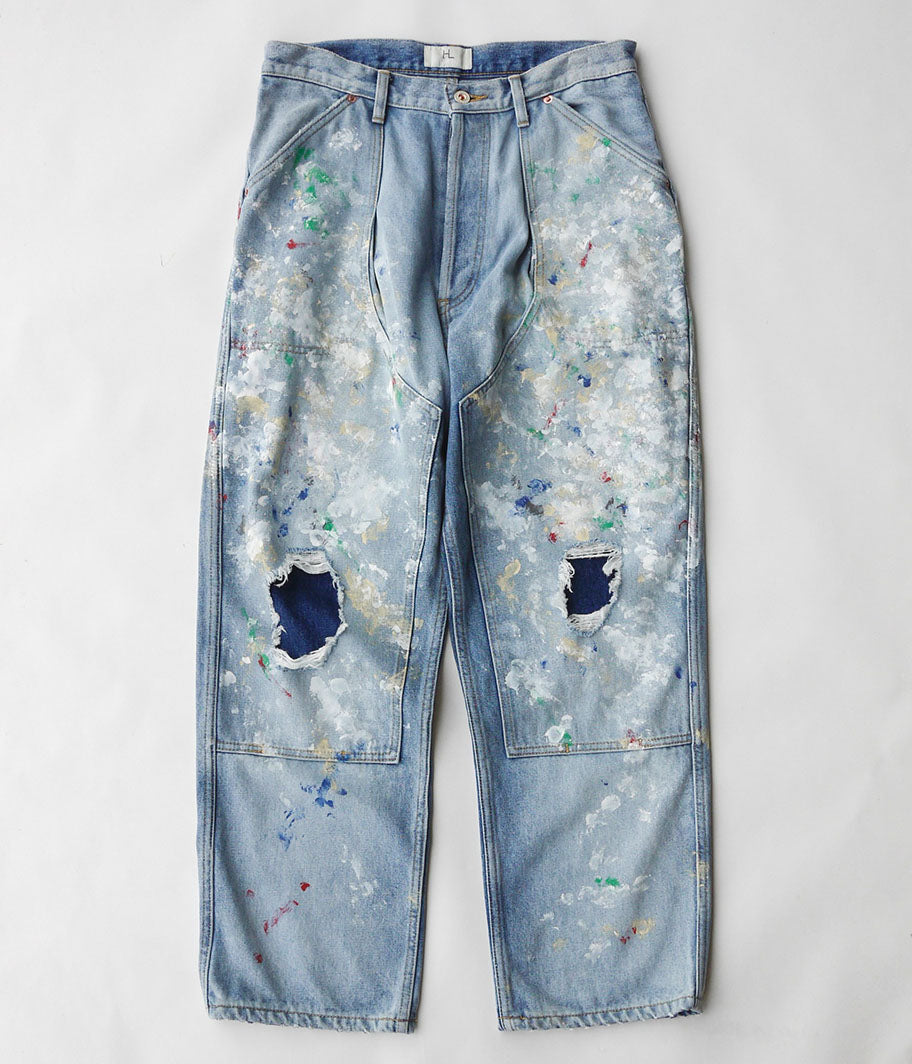 HERILL SPLASH PAINTER PANTS