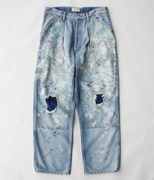 HERILL SPLASH PAINTER PANTS