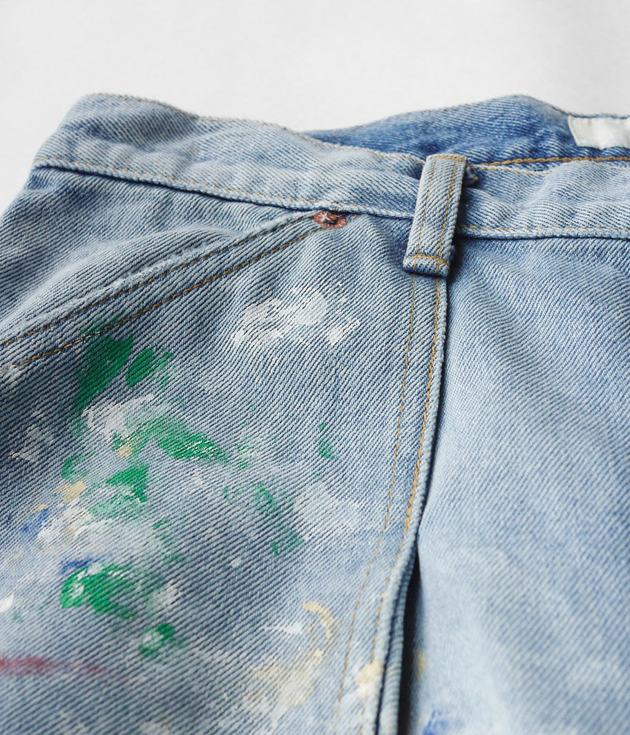 HERILL SPLASH PAINTER PANTS