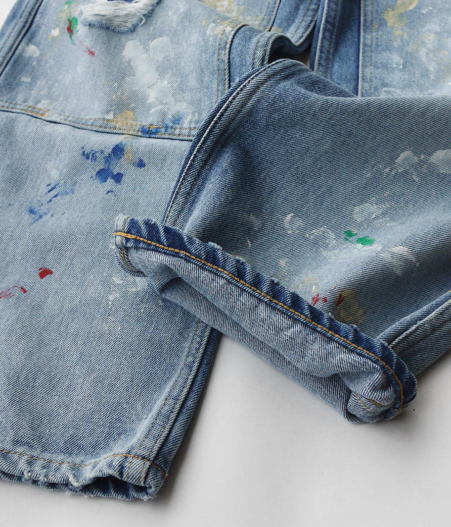 HERILL SPLASH PAINTER PANTS