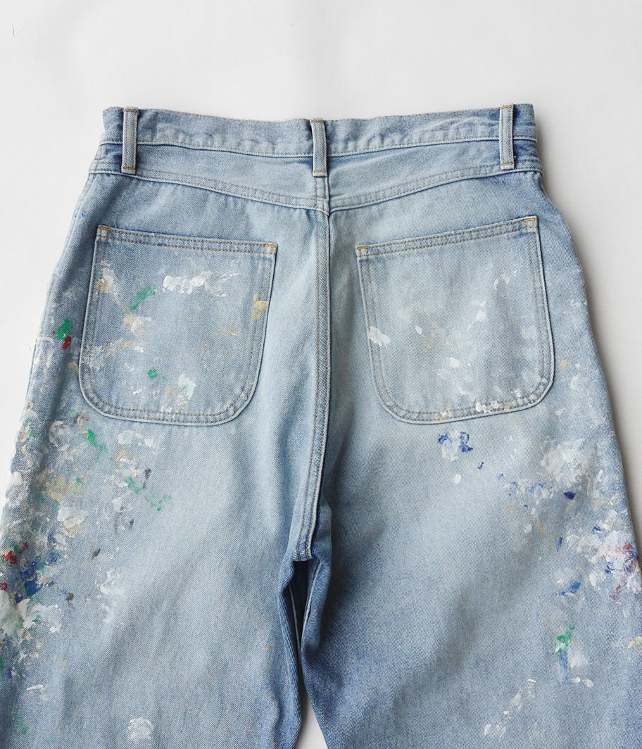 HERILL SPLASH PAINTER PANTS