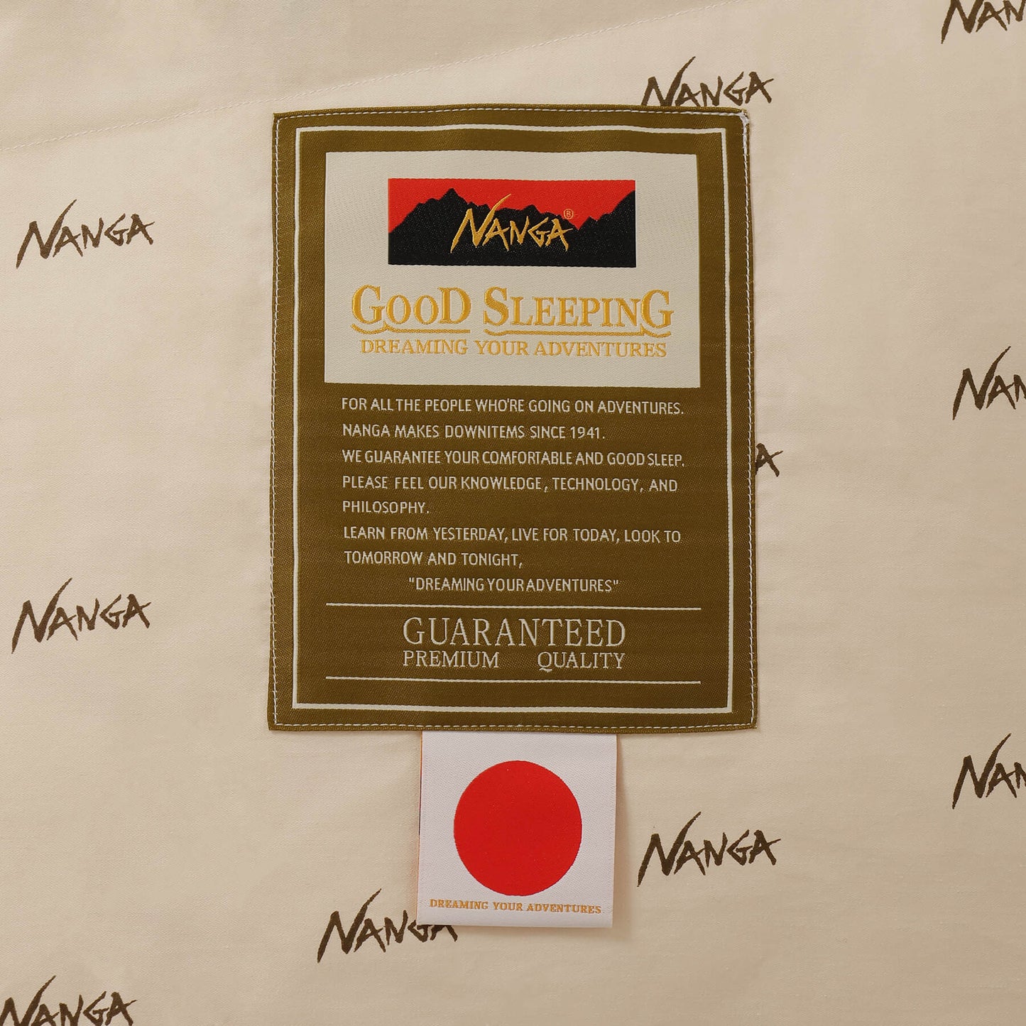 NANGA DOWN DUVET MIDWEIGHT SINGLE DX (MUMMY)