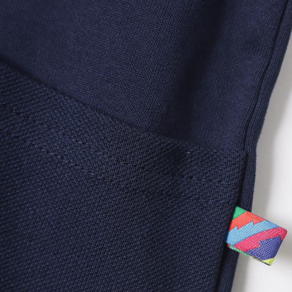 is-ness SWITCHING MOSS T-SHIRT