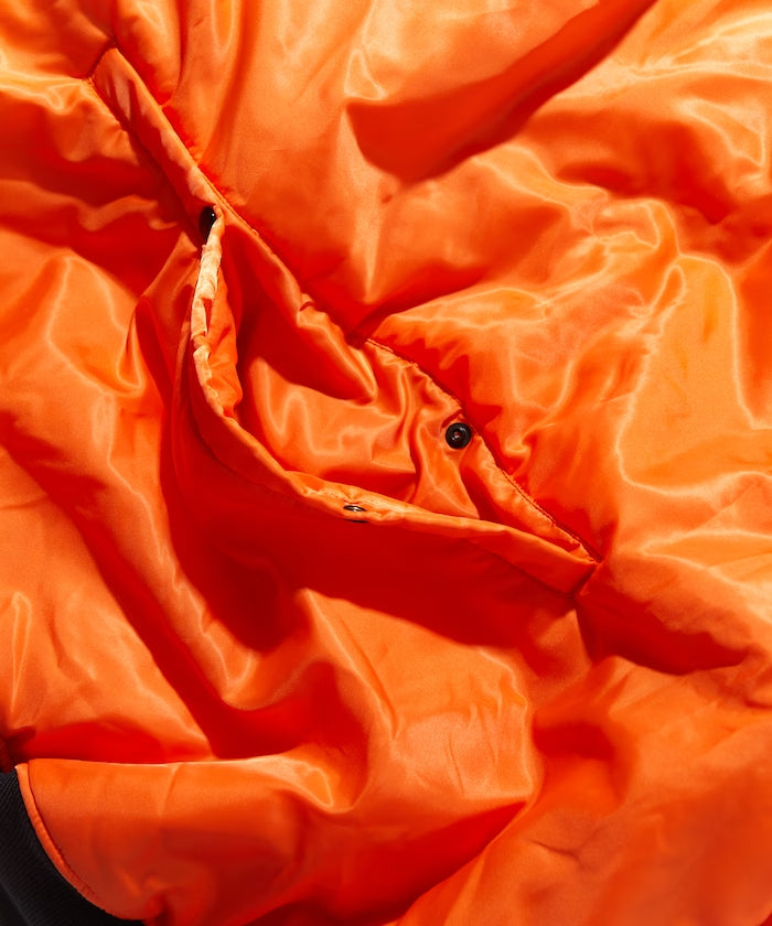 CAHLUMN Magazine Pocket Nylon Twill Flight Jacket “MA-1”