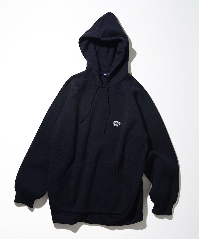 NAUTICA JAPAN Small Patch Logo Hoodie Sweater