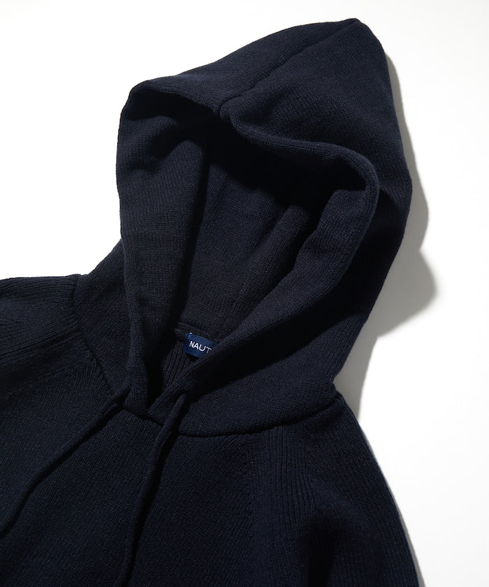 NAUTICA JAPAN Small Patch Logo Hoodie Sweater