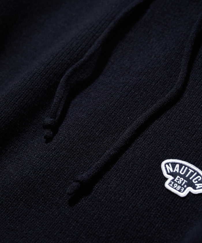 NAUTICA JAPAN Small Patch Logo Hoodie Sweater
