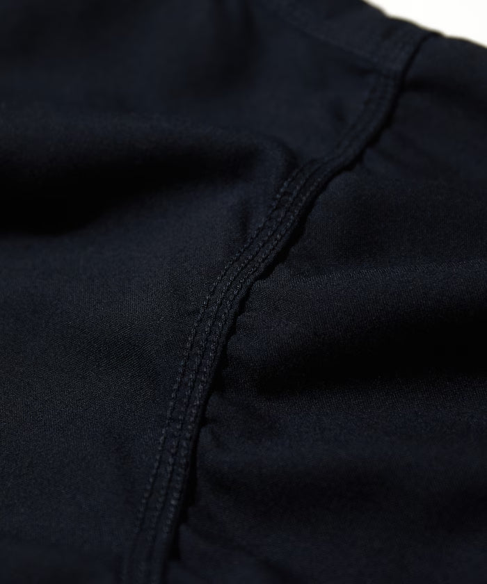 CAHLUMN Saxony Chain Stitch Open Collar Shirt