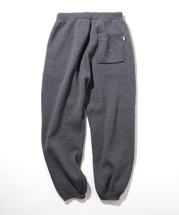 NAUTICA JAPAN Felt Patch Arch Logo Knit Pants
