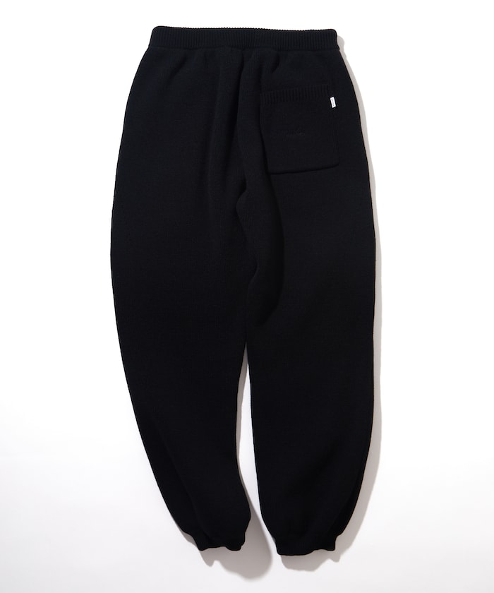 NAUTICA JAPAN Felt Patch Arch Logo Knit Pants