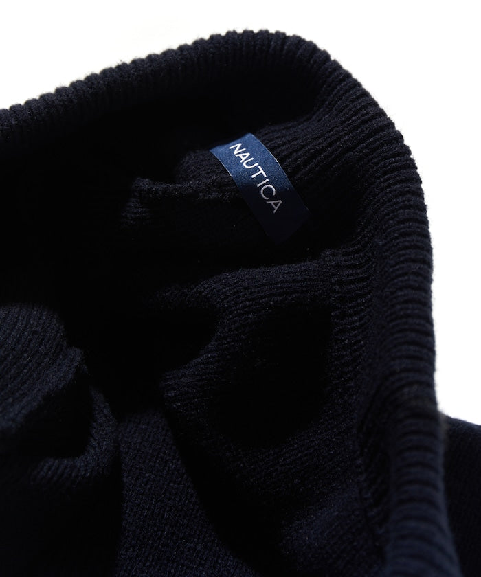 NAUTICA JAPAN Felt Patch Arch Logo Knit Pants