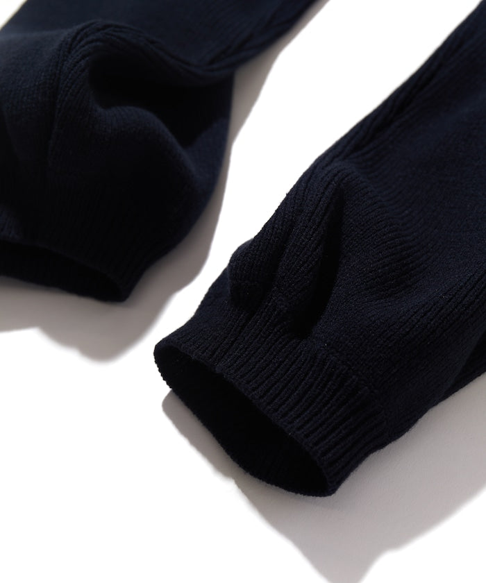 NAUTICA JAPAN Felt Patch Arch Logo Knit Pants