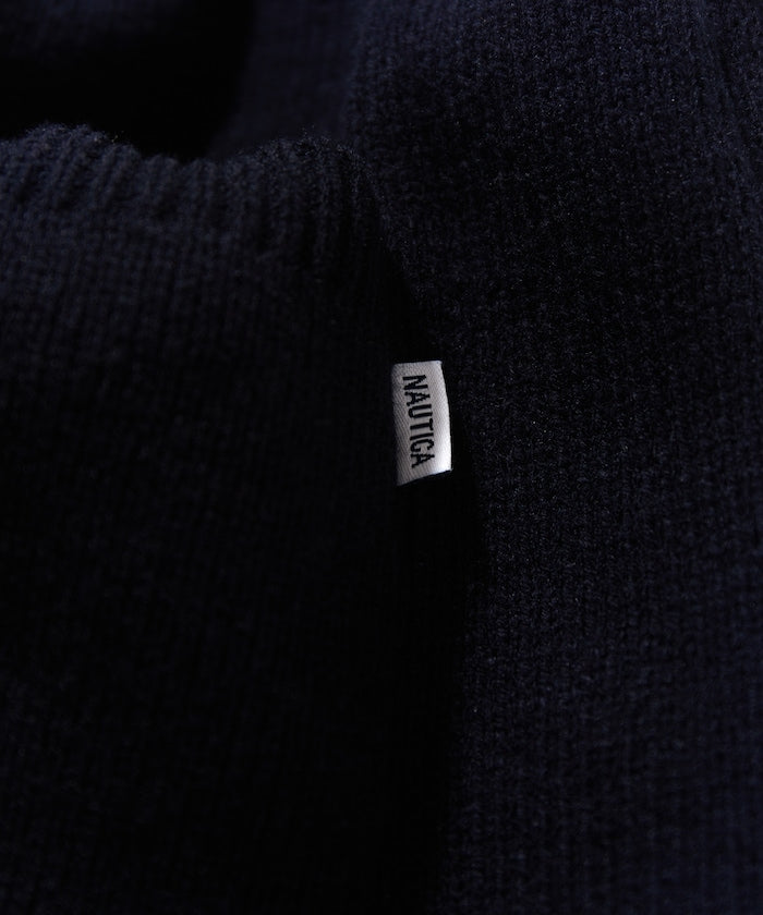 NAUTICA JAPAN Felt Patch Arch Logo Knit Pants