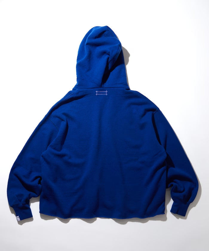 CAHLUMN Wool Cotton Loop Back Sweat Hoodie
