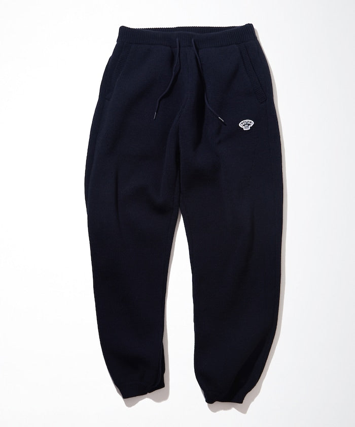NAUTICA JAPAN Felt Patch Arch Logo Knit Pants