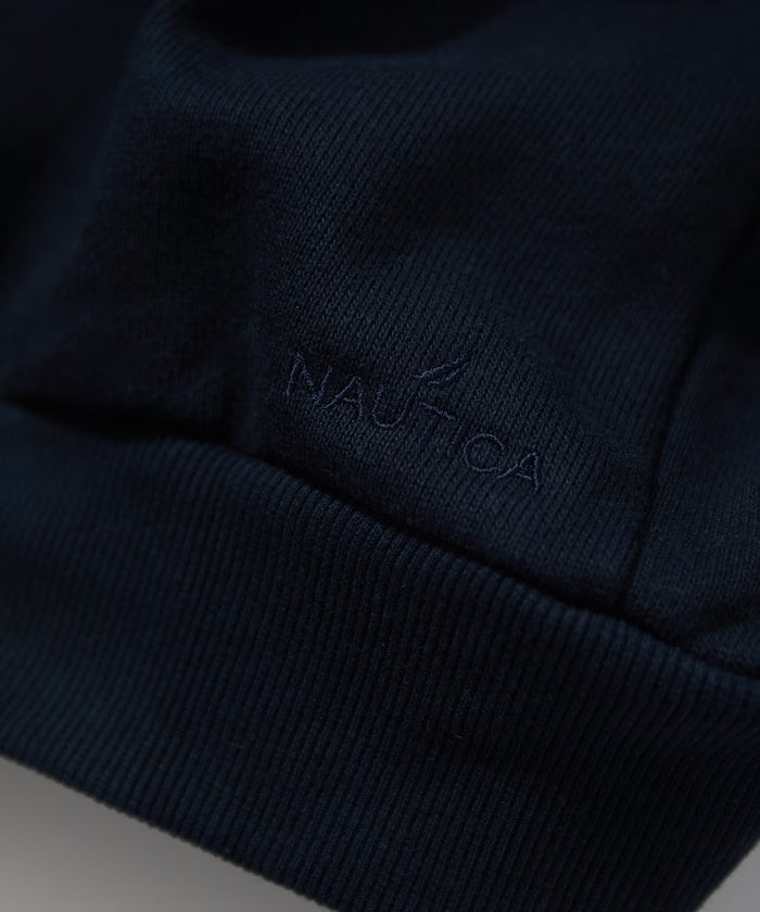 NAUTICA JAPAN Felt Patch Arch Logo Sweat Hoodie