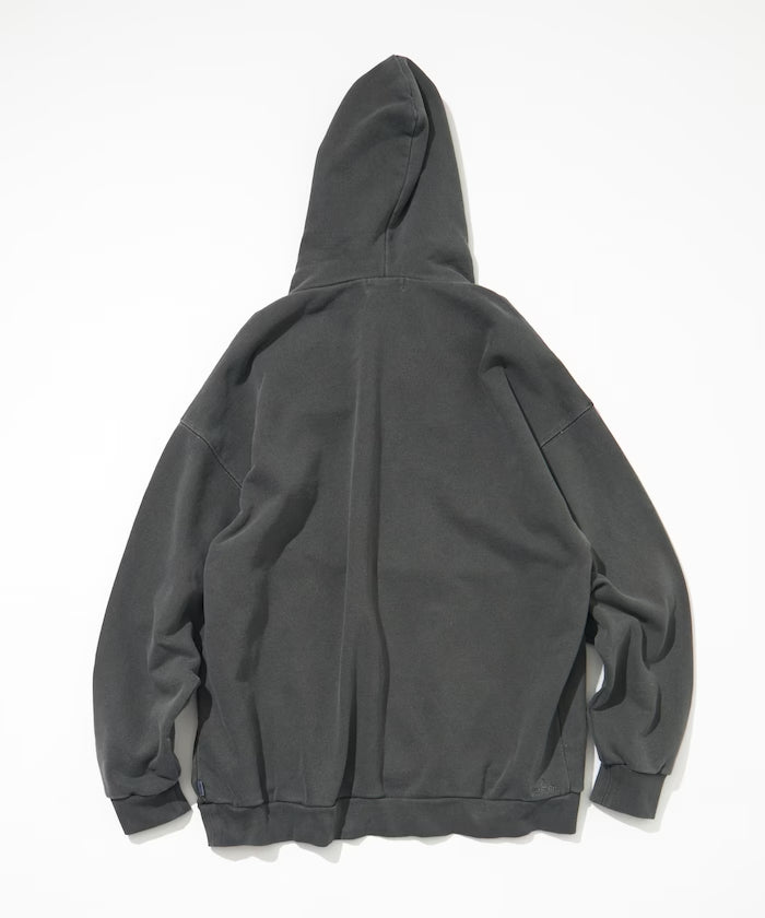 NAUTICA JAPAN Pigment Dyed Felt Patch Arch Logo Sweat Hoodie