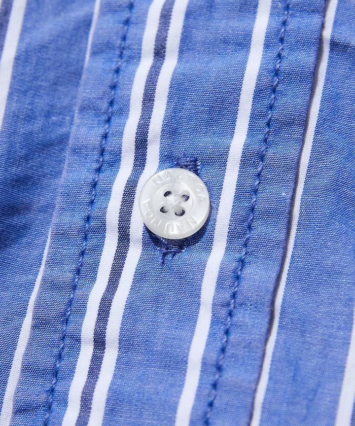 NAUTICA JAPAN Faded L/S Shirt (Broadcloth Stripes)